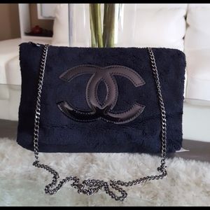 Chanel makeup bag